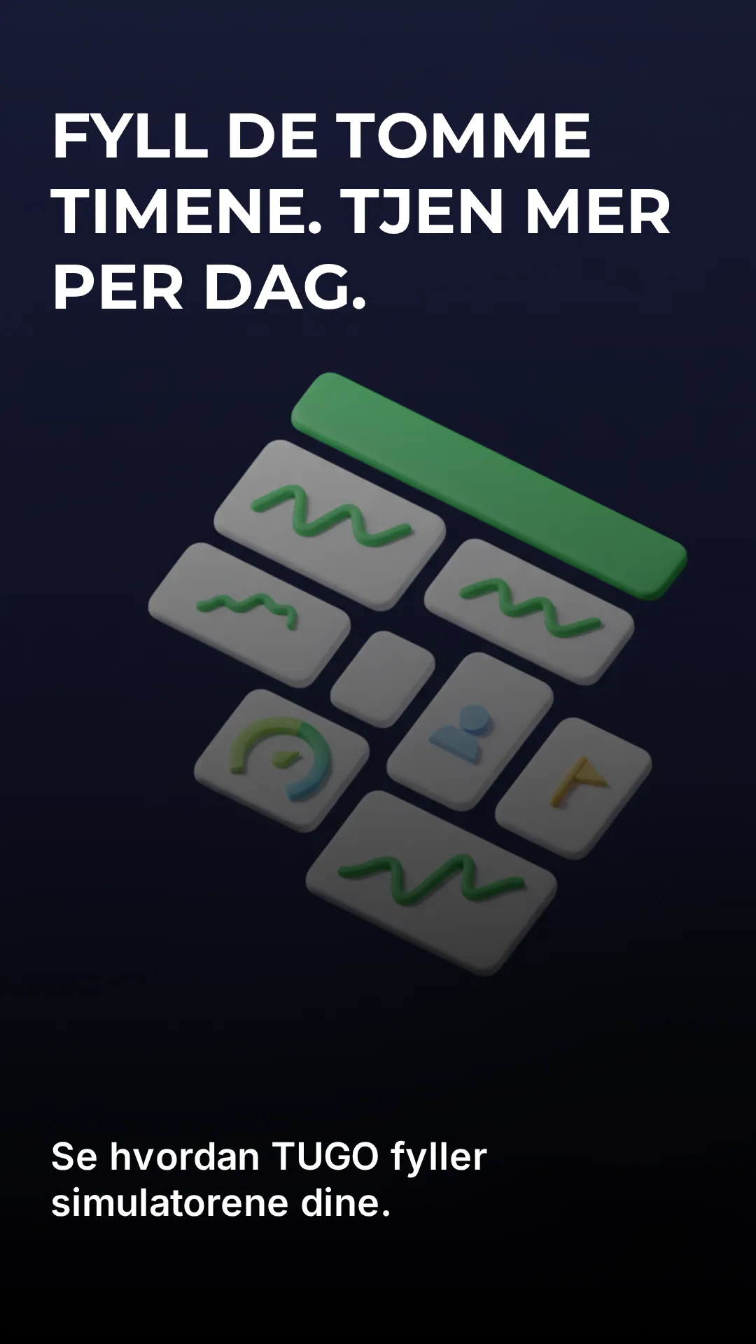 Spillerprofiler med Golf CV og badges