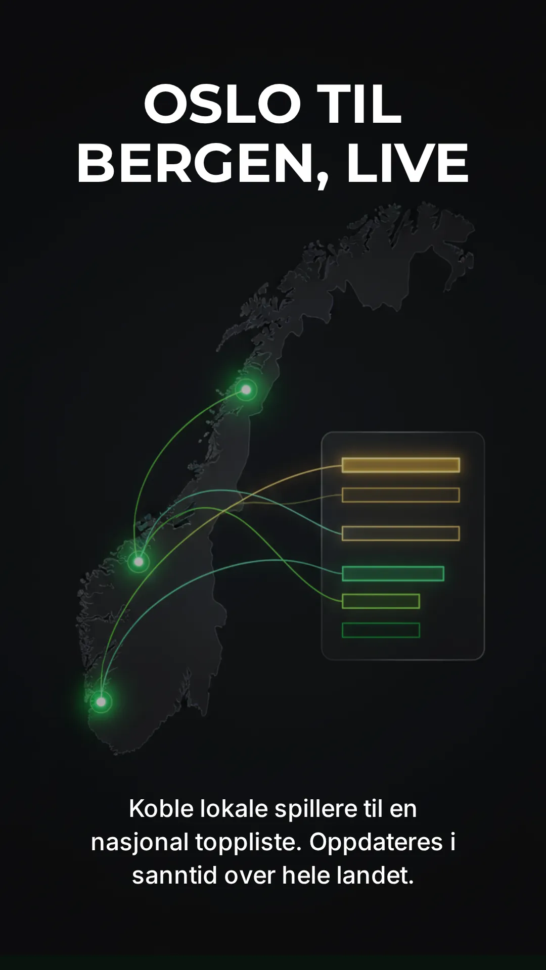 Nasjonale turneringer på tvers av Norge